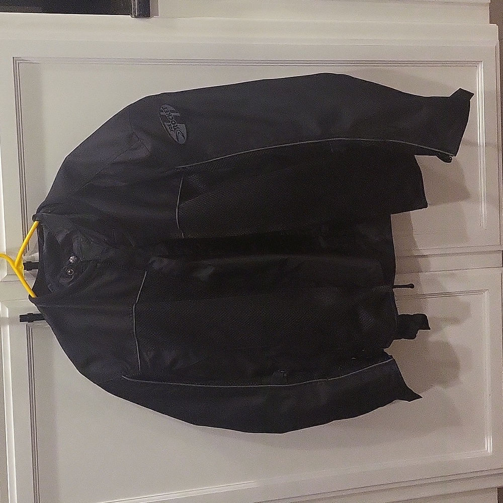 A motorcycle jacket made by Joe Rocket